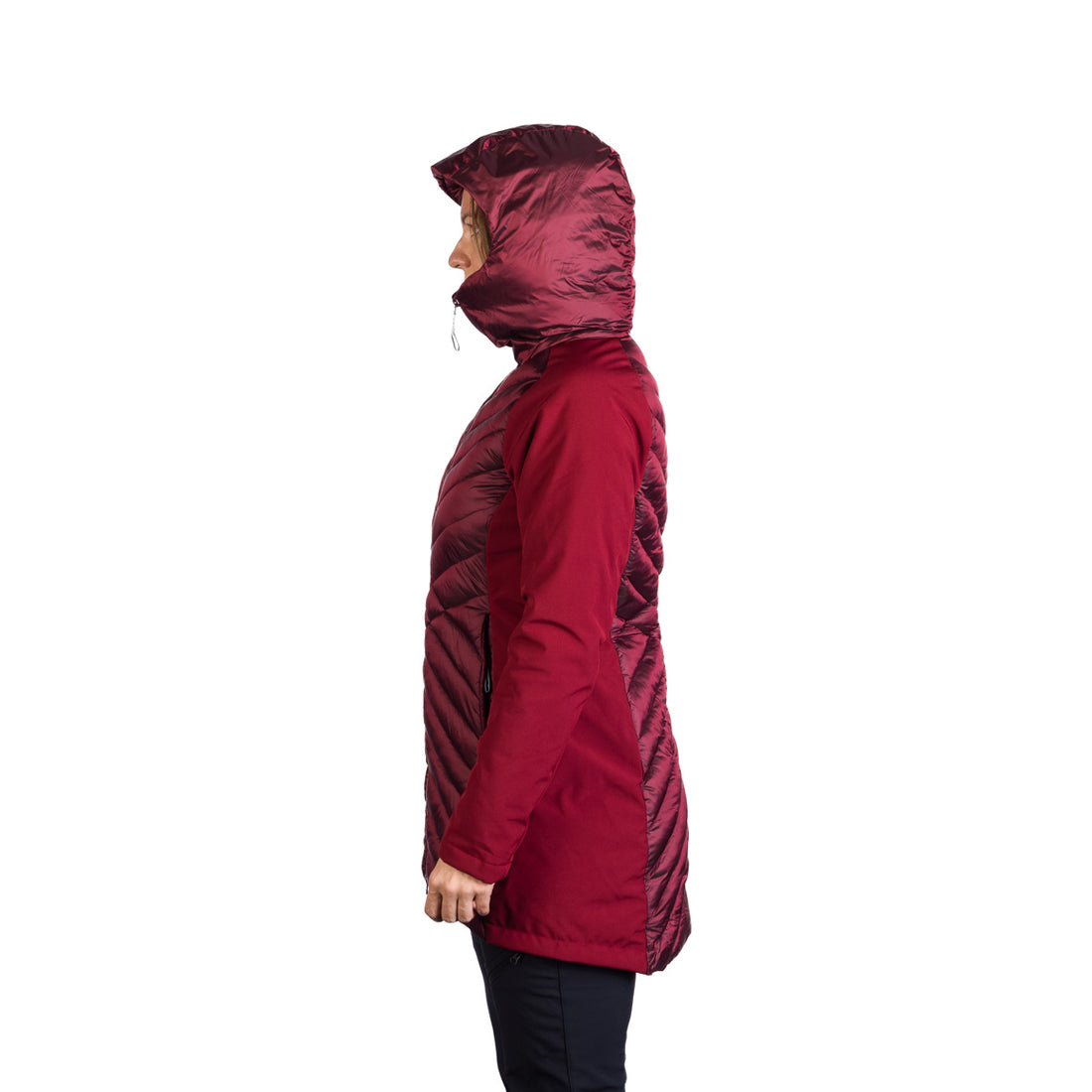 Women's insulated hybrid jacket GINGER