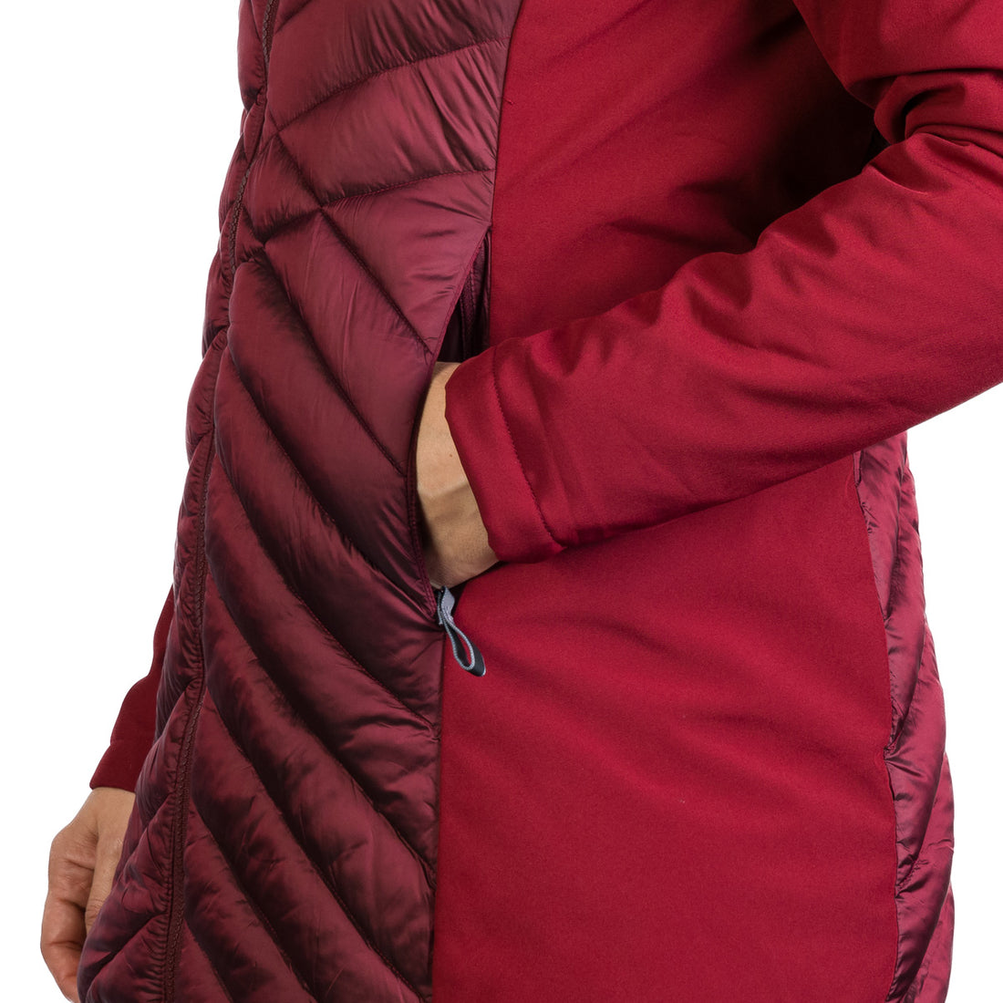 Women's insulated hybrid jacket GINGER
