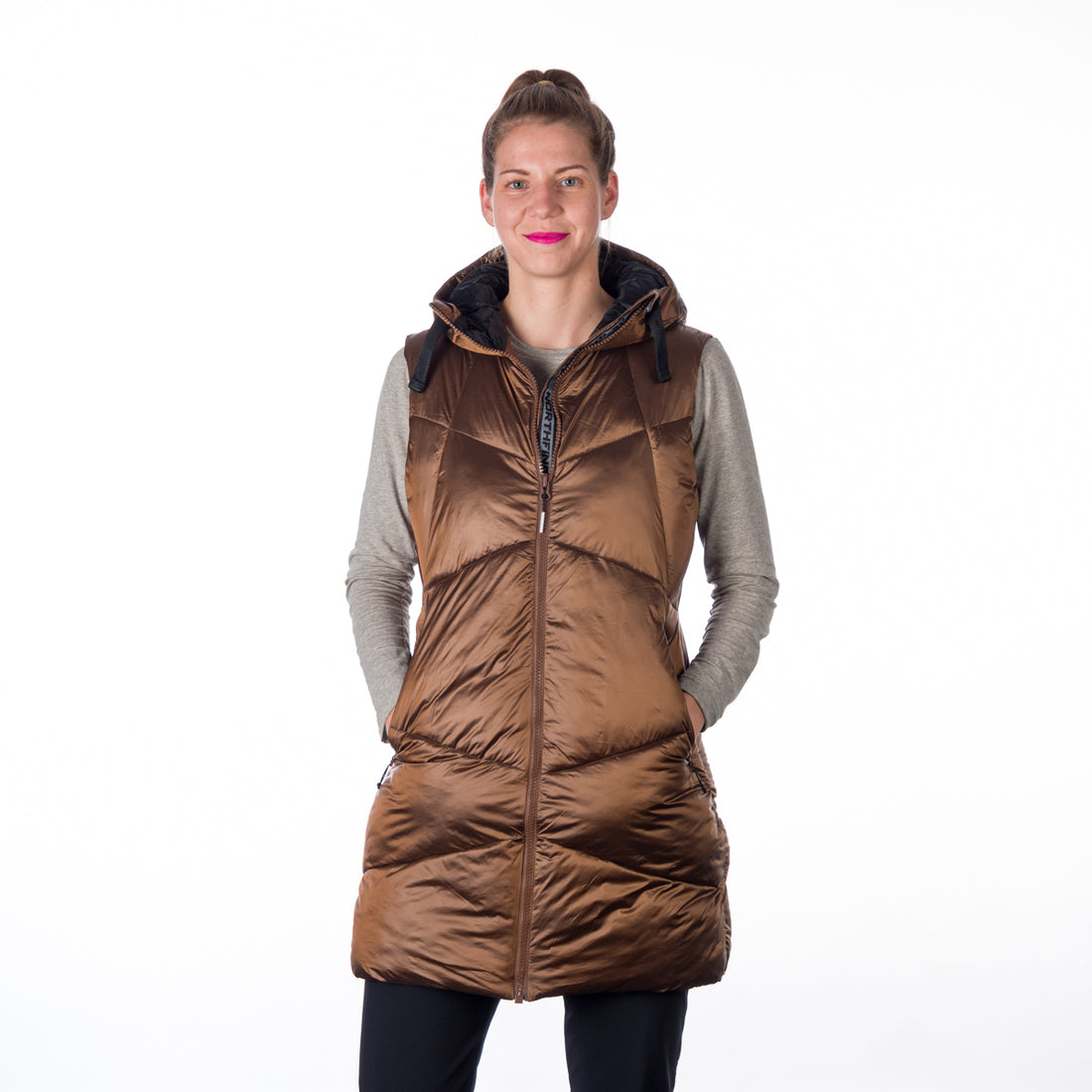 Women's insulated leisure vest ROSEMARY