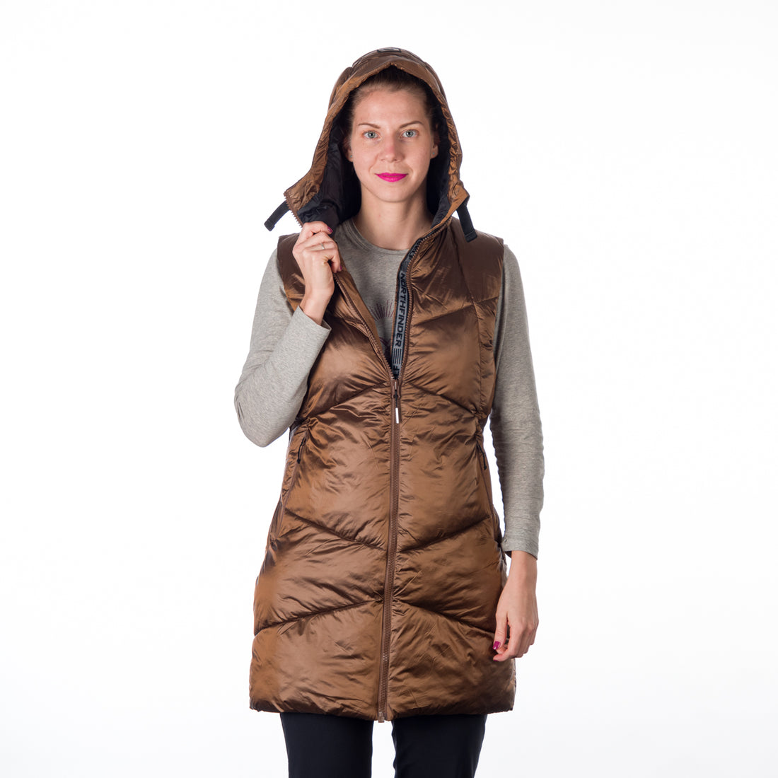 Women's insulated leisure vest ROSEMARY