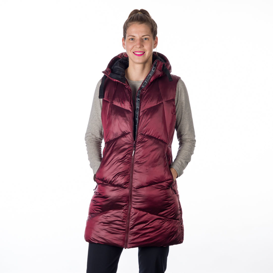Women's insulated leisure vest ROSEMARY