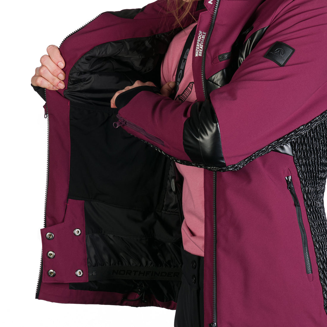 Women's insulated ski jacket LAURI