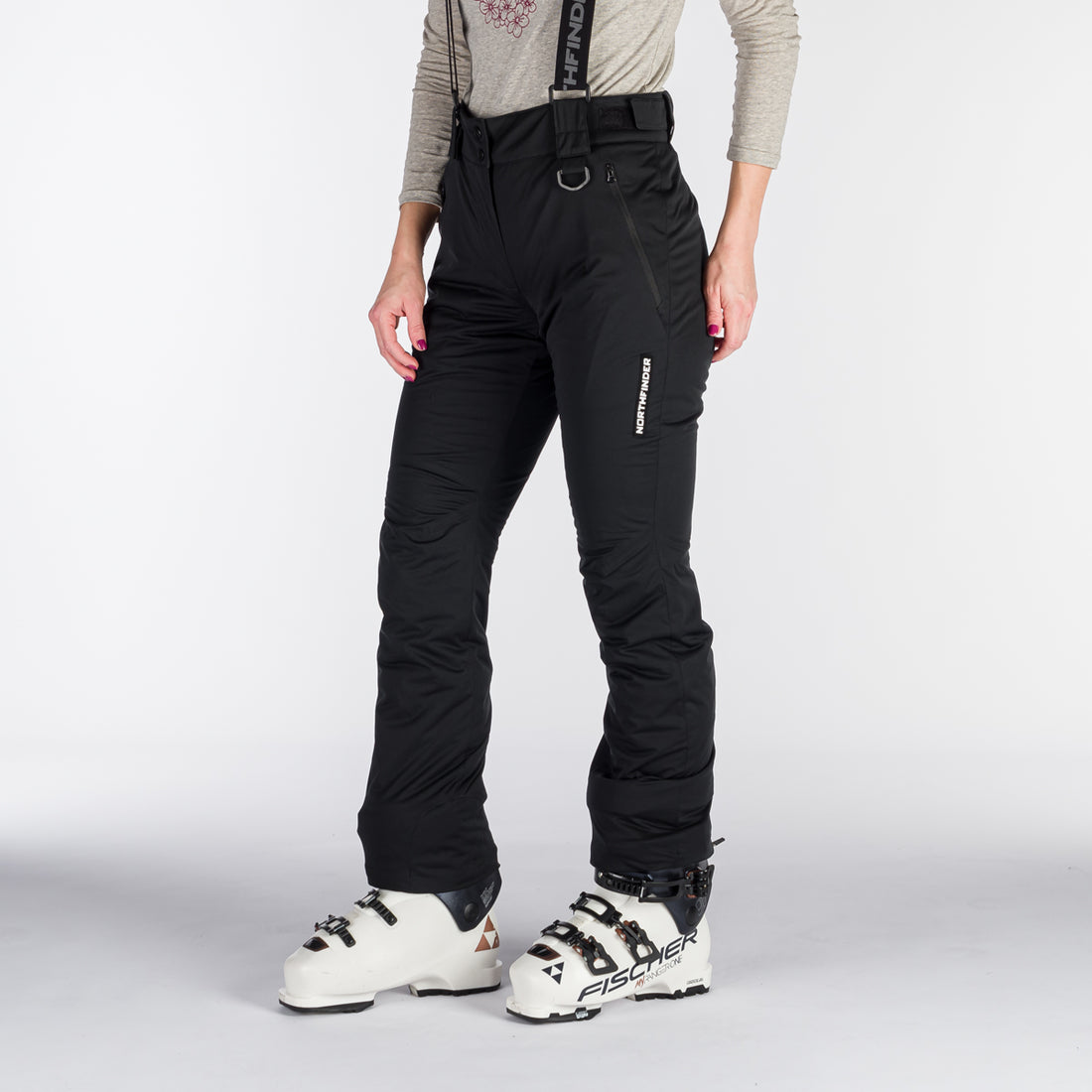 Women's insulated waterproof ski pants VERNA