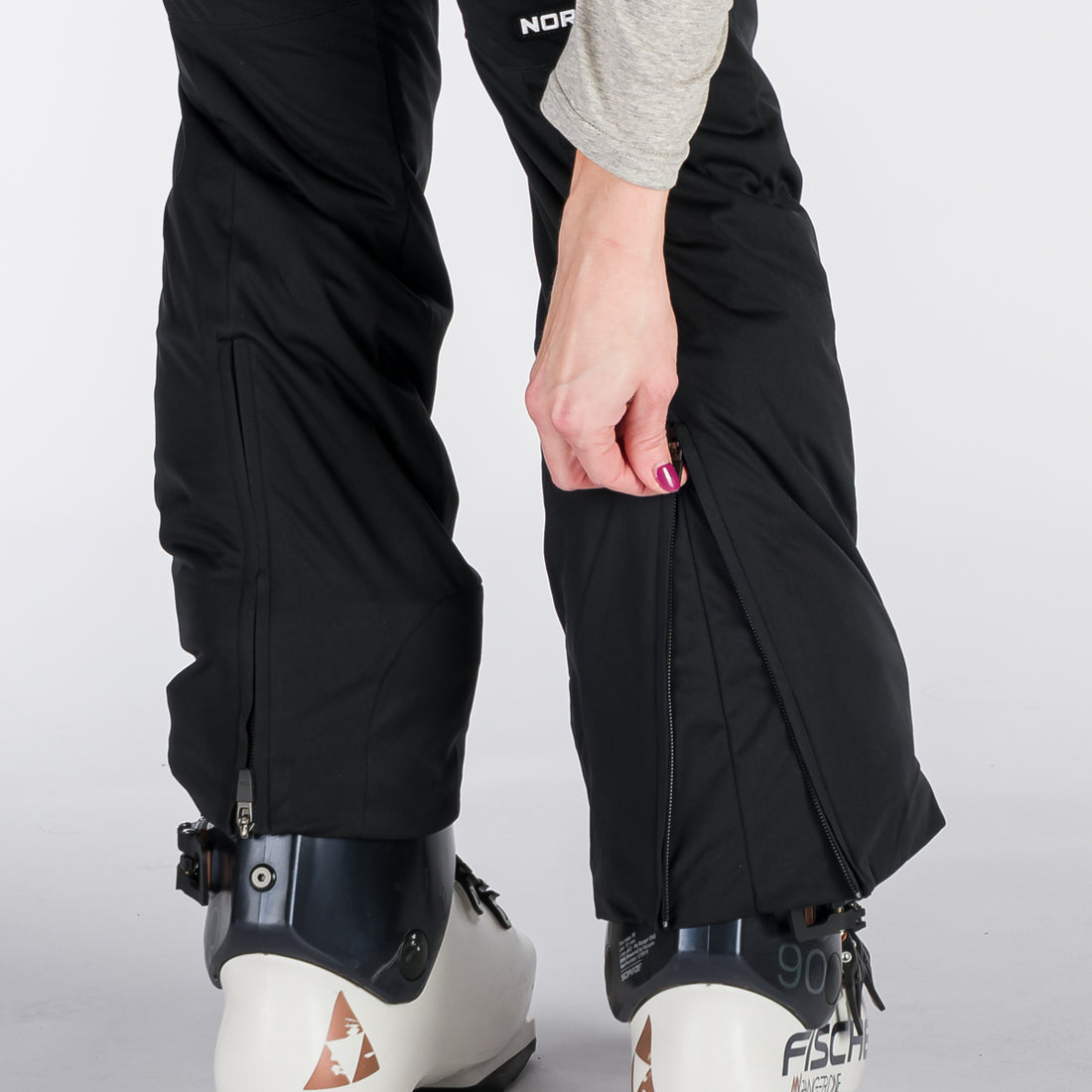 Women's insulated waterproof ski pants VERNA