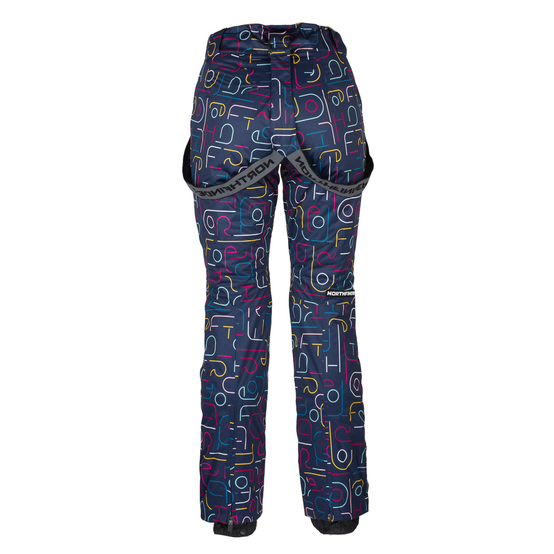 Women's insulated waterproof ski pants VERNA