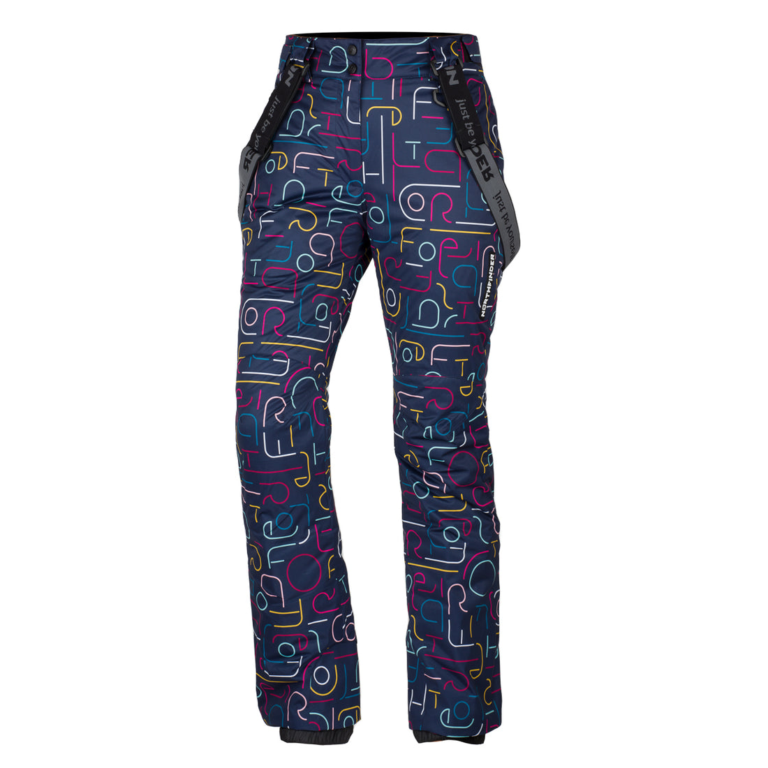 Women's insulated waterproof ski pants VERNA