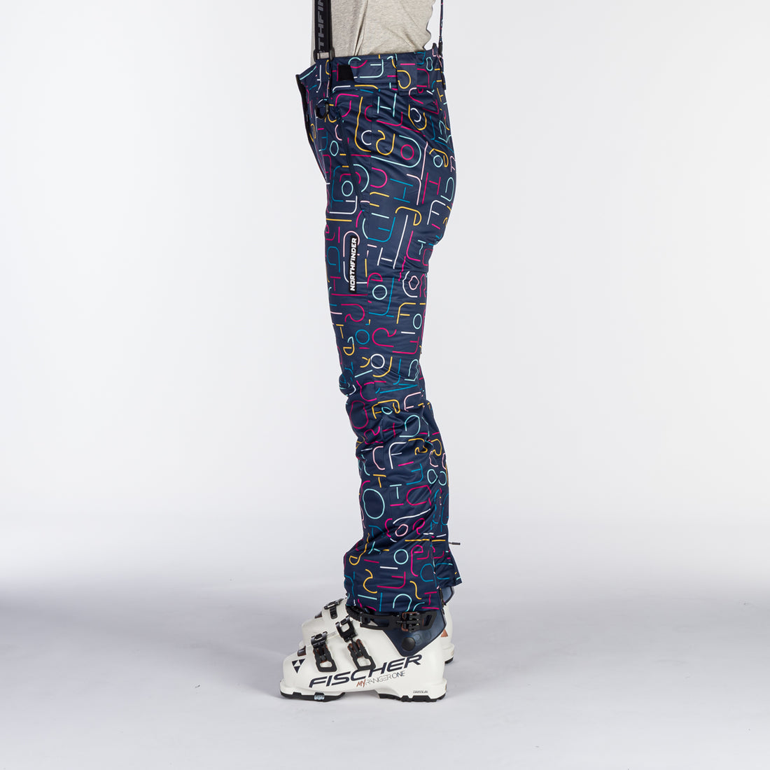 Women's insulated waterproof ski pants VERNA