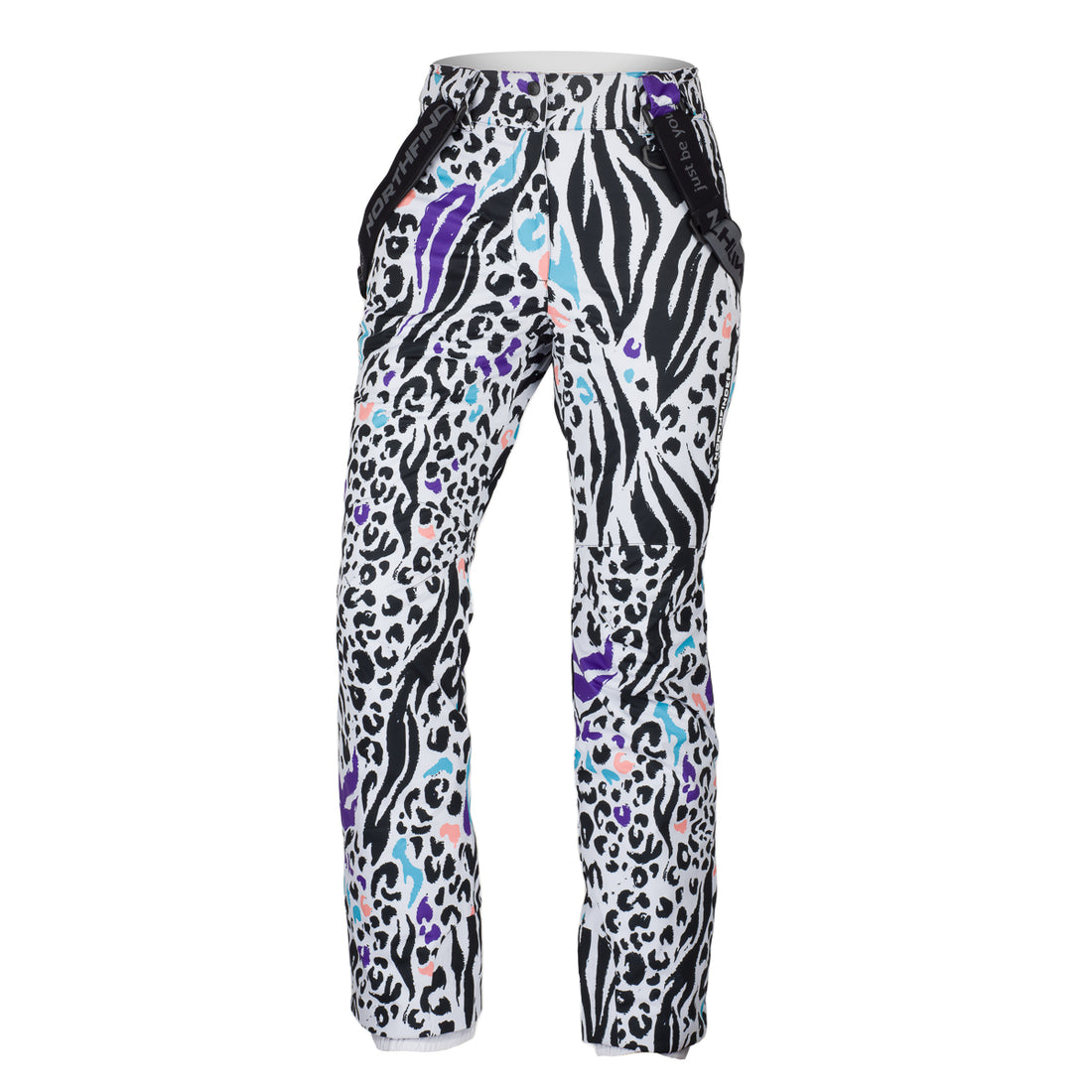 Women's insulated waterproof ski pants VERNA