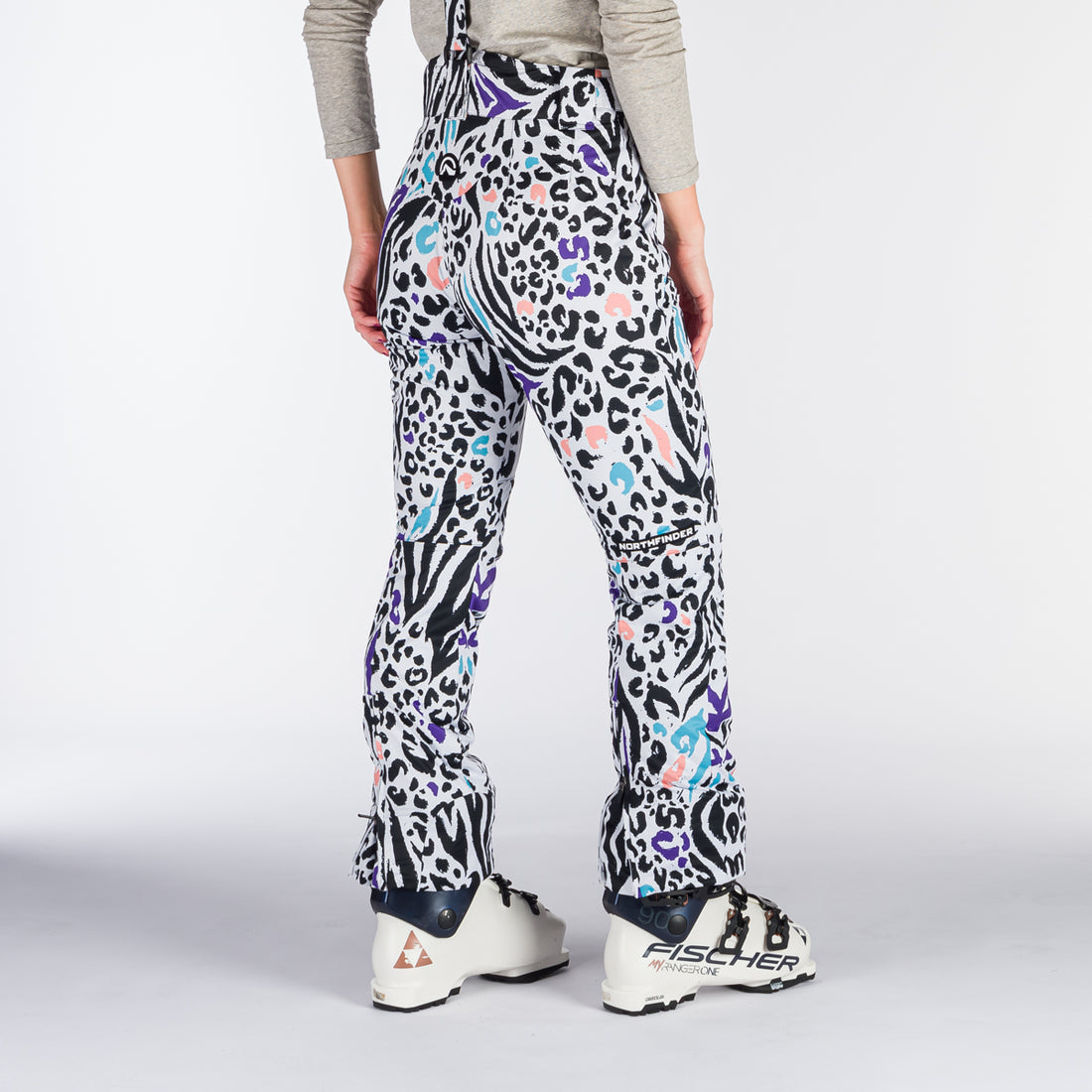 Women's insulated waterproof ski pants VERNA