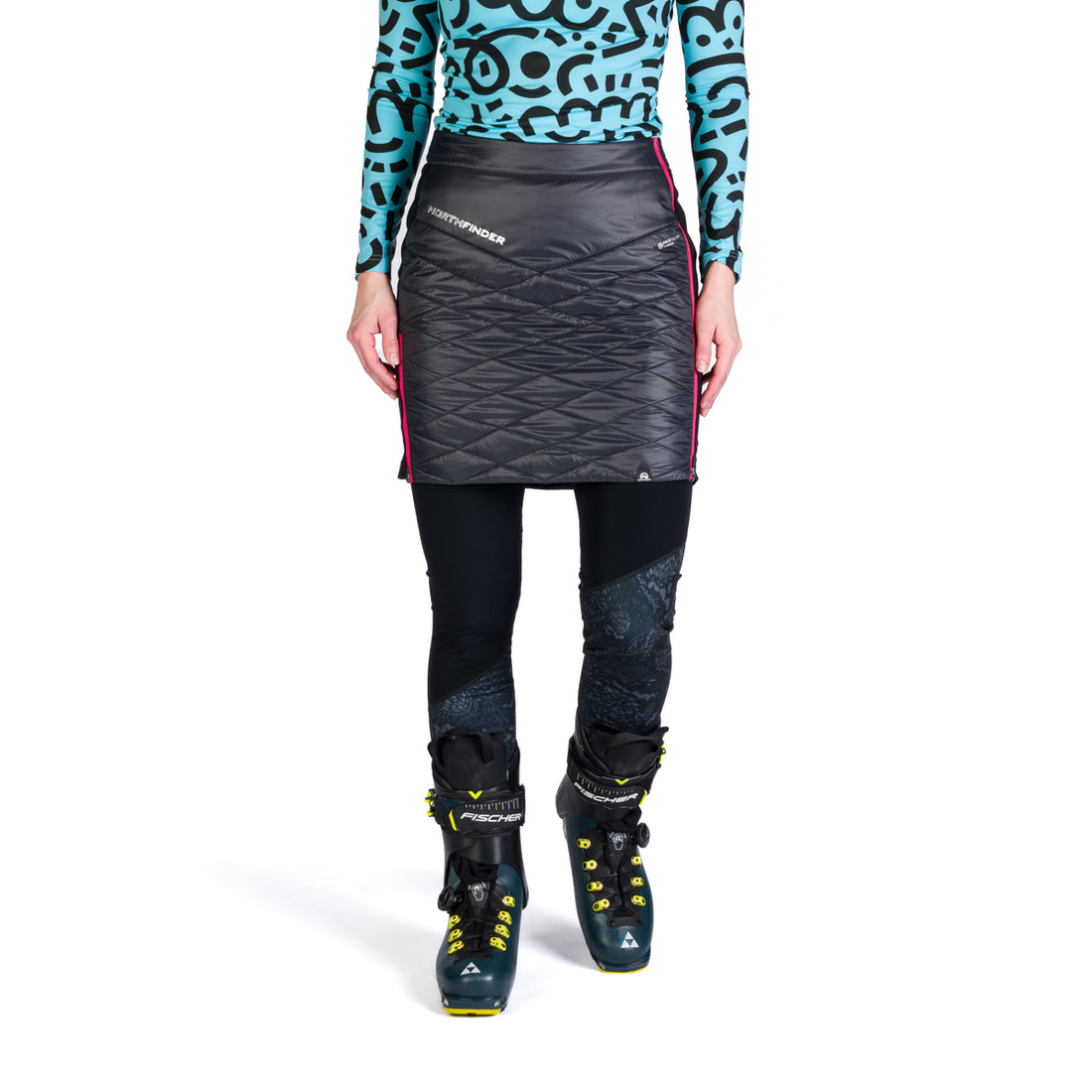 Women's insulating ski-touring skirt Primaloft® PODKOVA 1