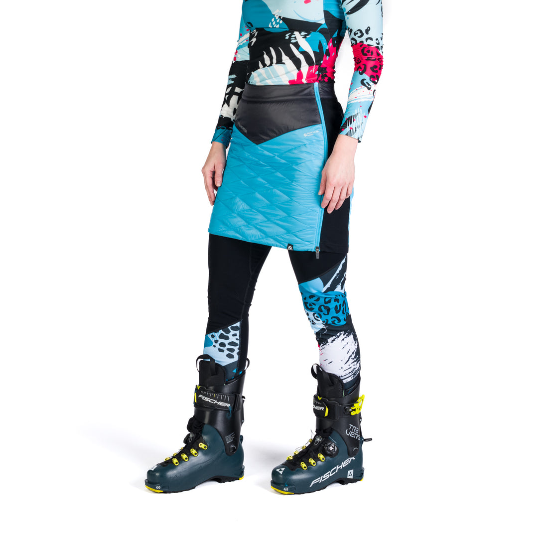 Women's insulating ski-touring skirt Primaloft® PODKOVA 1