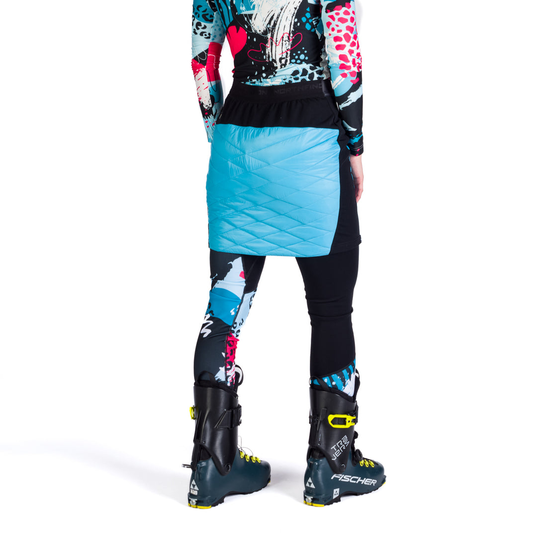 Women's insulating ski-touring skirt Primaloft® PODKOVA 1