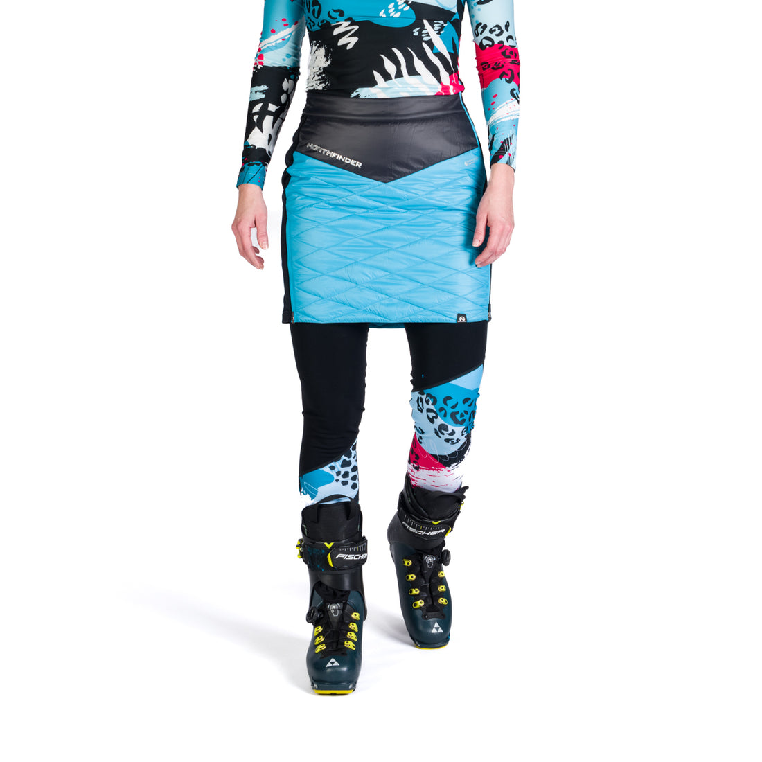 Women's insulating ski-touring skirt Primaloft® PODKOVA 1