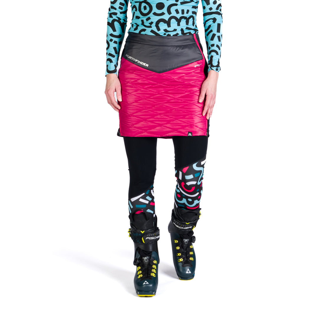 Women's insulating ski-touring skirt Primaloft® PODKOVA 1