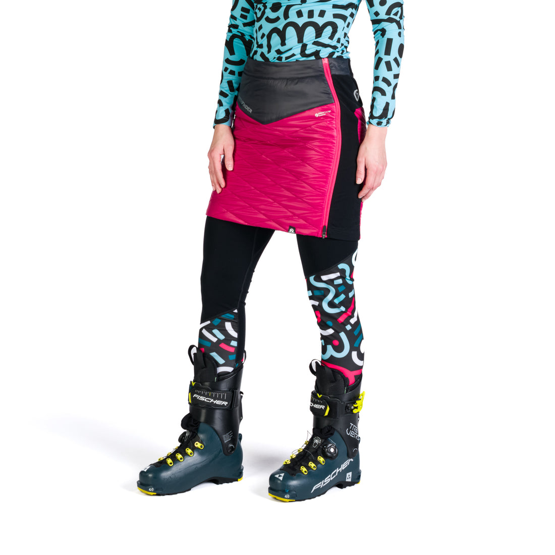 Women's insulating ski-touring skirt Primaloft® PODKOVA 1