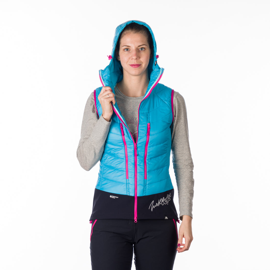 Women's insulating ski-touring vest Primaloft® JAVOROVA