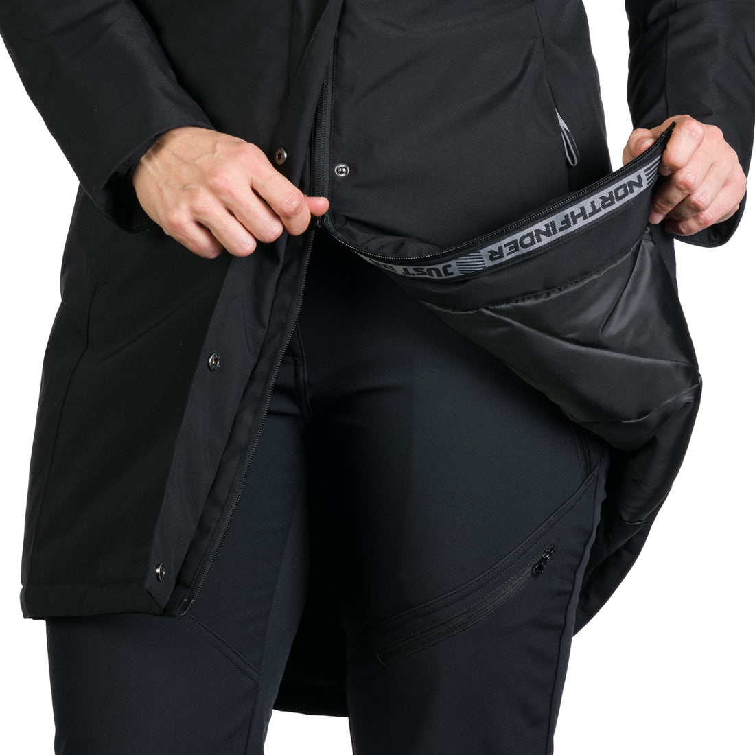 Women's light semi-fitting jacket JACQUELYN