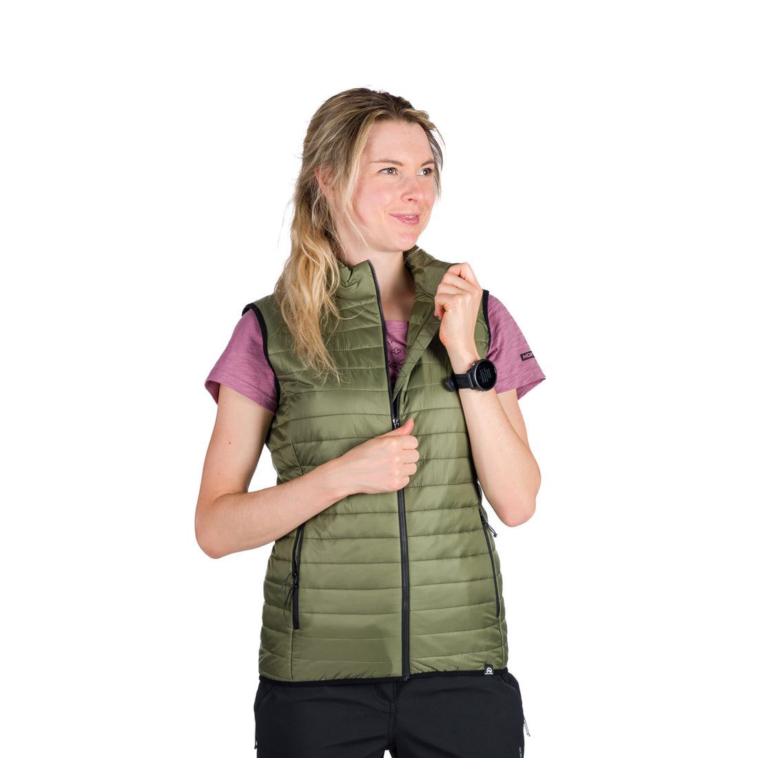  Women's lightweight active insulated vest SAMANTHA