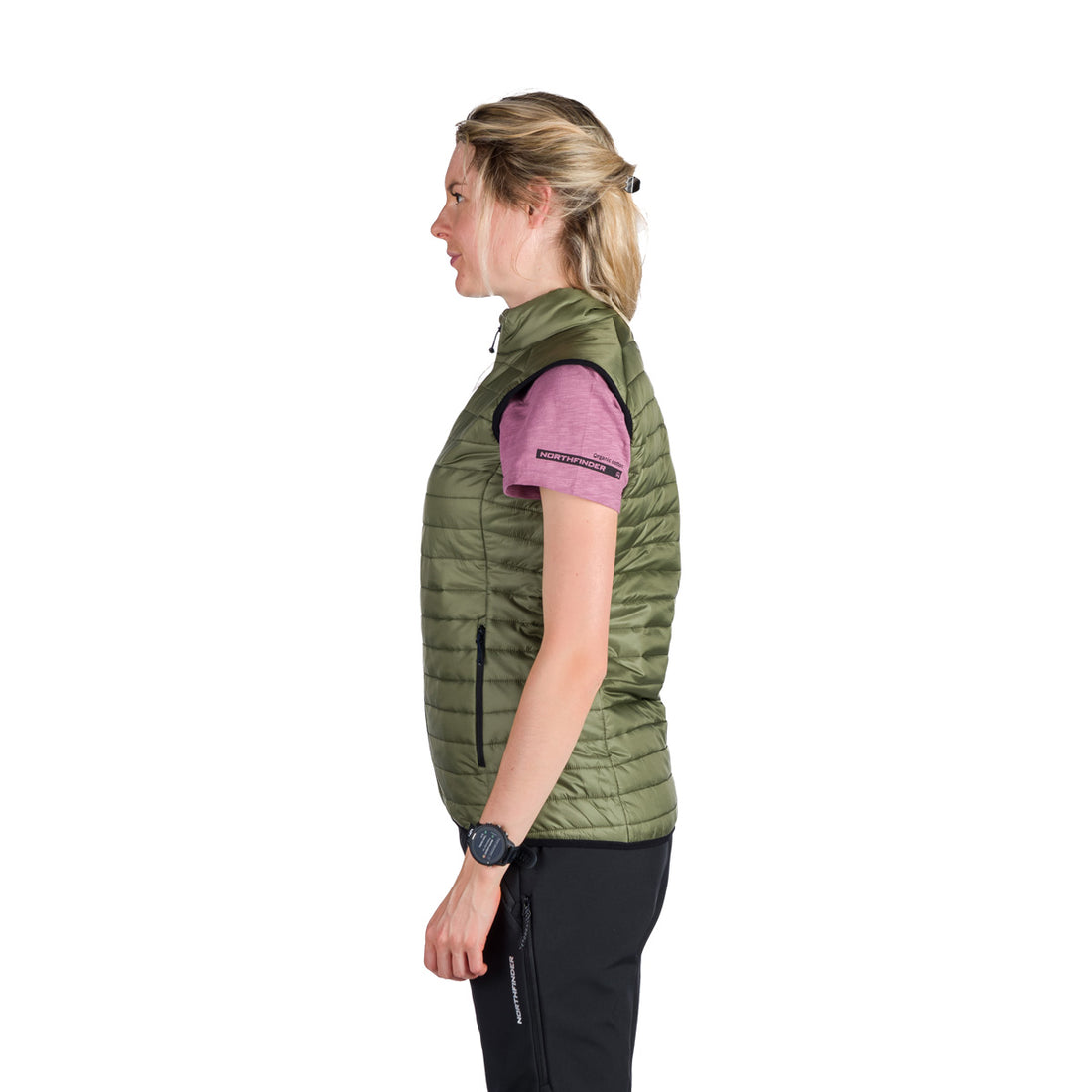  Women's lightweight active insulated vest SAMANTHA