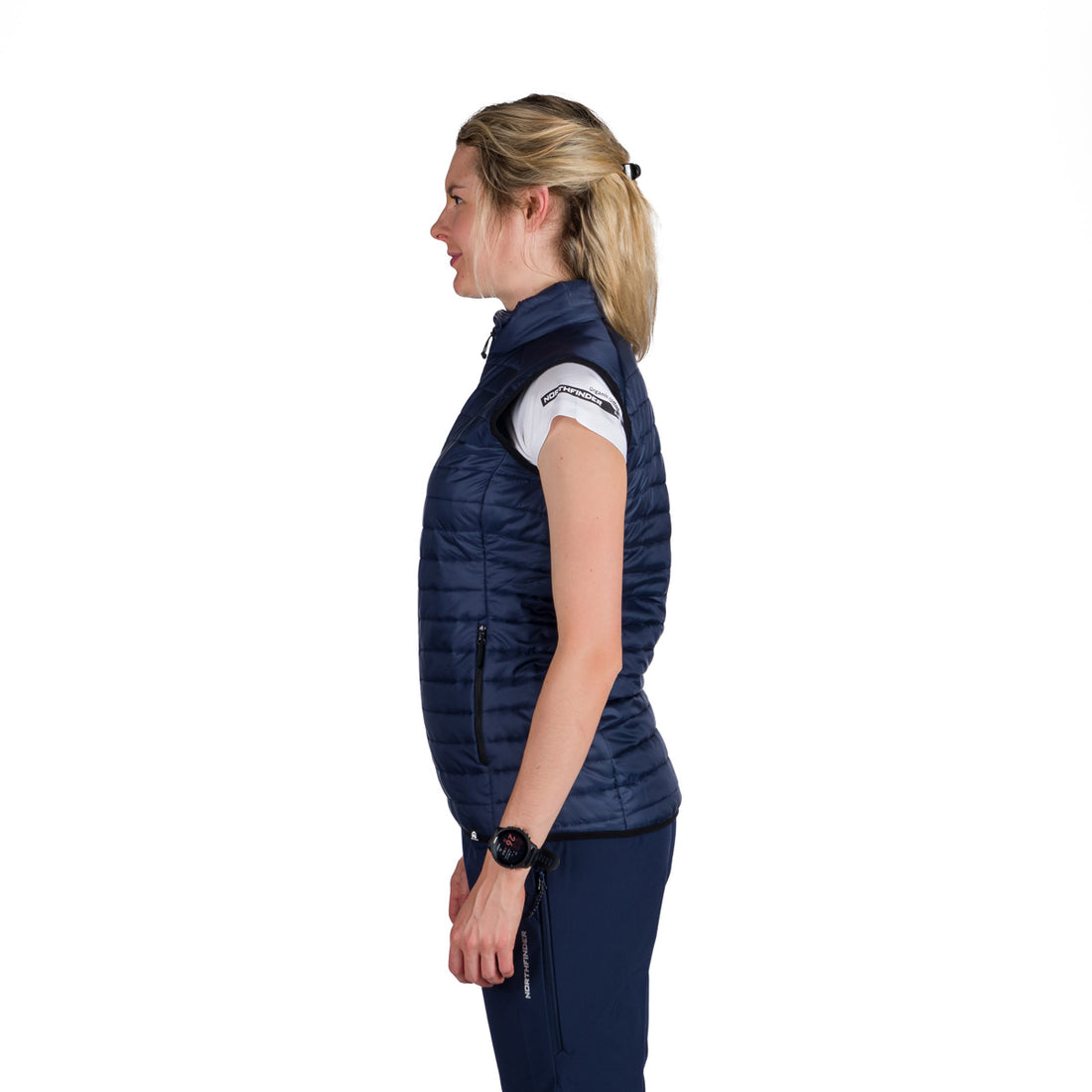  Women's lightweight active insulated vest SAMANTHA