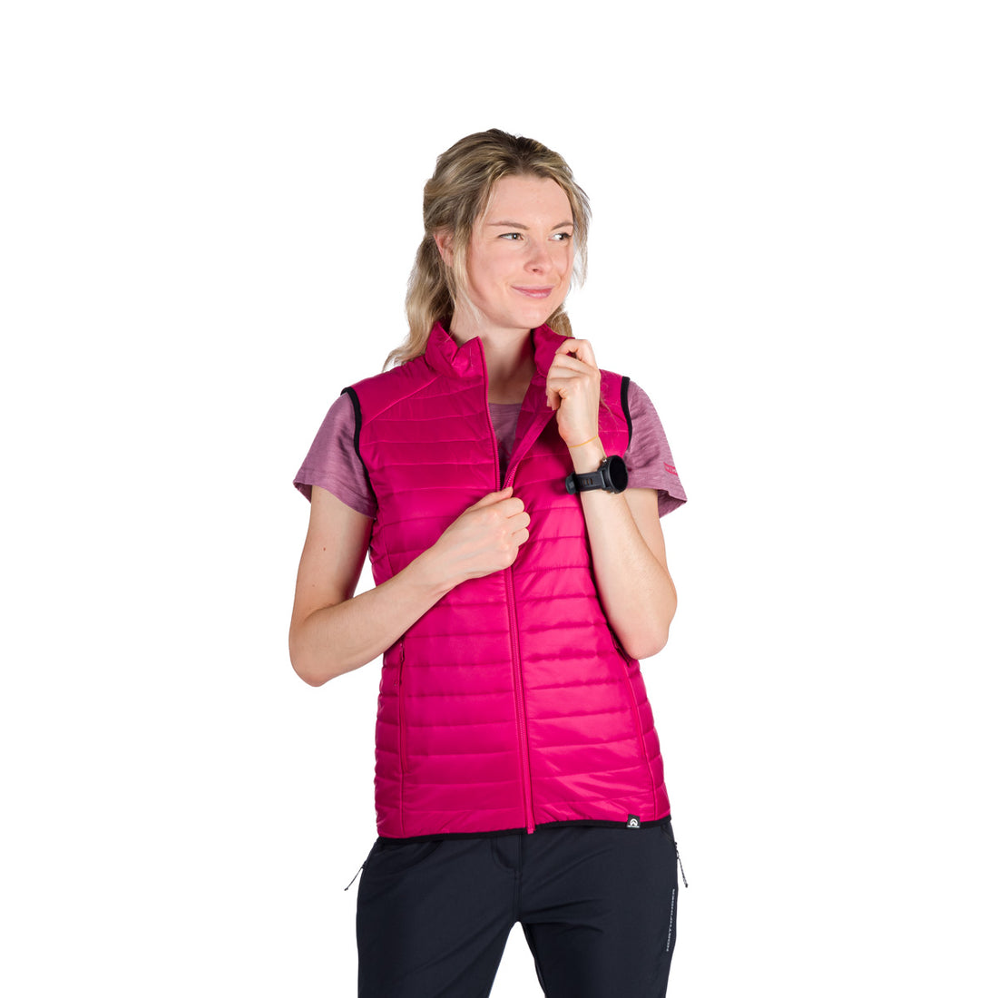 Women's lightweight active insulated vest SAMANTHA