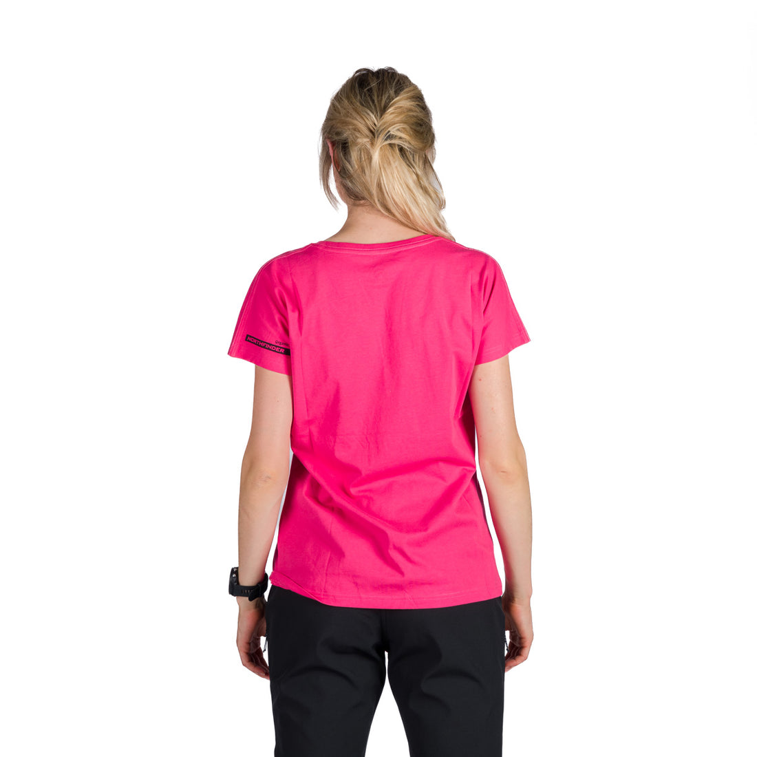  Women's loose fit organic cotton outdoor T-shirt DARCY