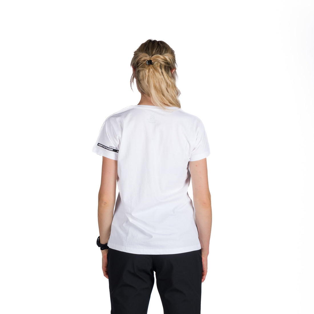  Women's loose fit organic cotton outdoor T-shirt DARCY