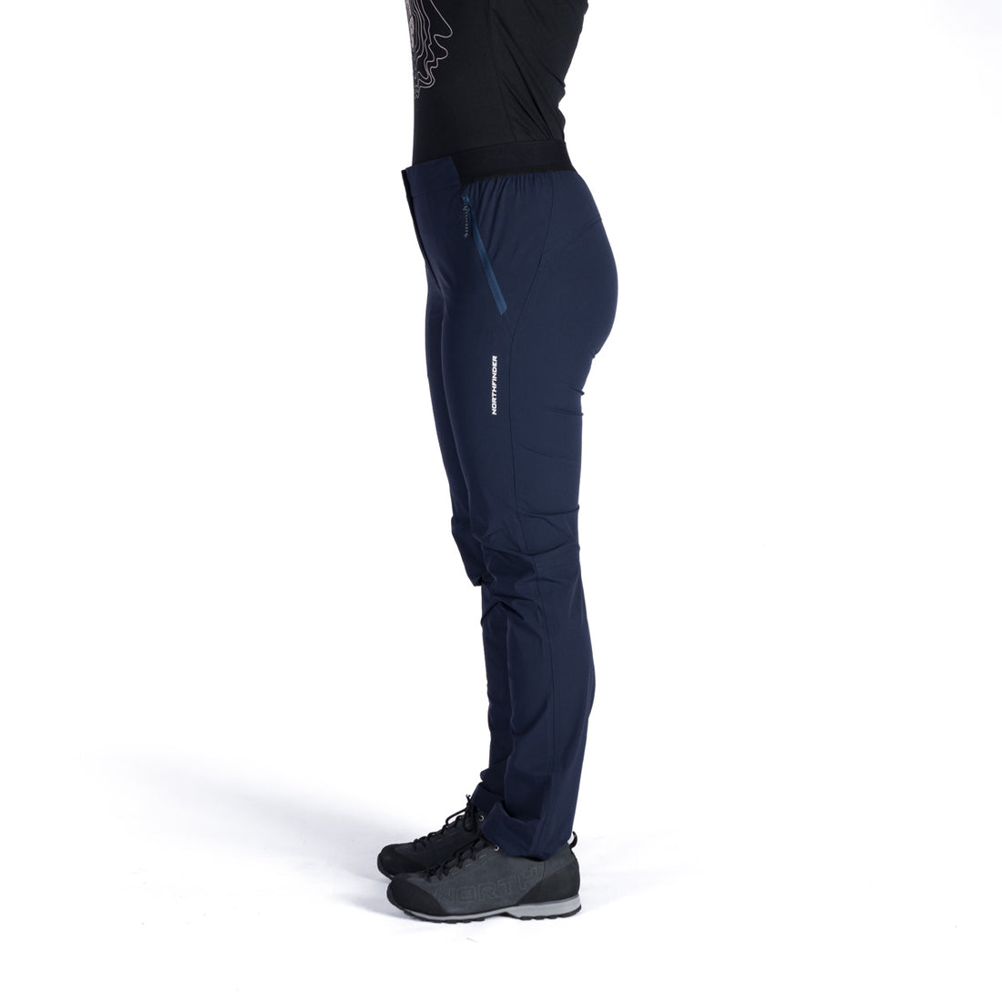Women's outdoor lightweight elastic regular fit trousers TIA