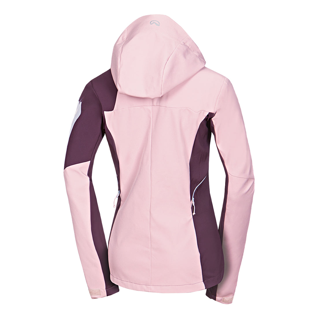  Women's outdoor softshell jacket with hood 3L ANGIE