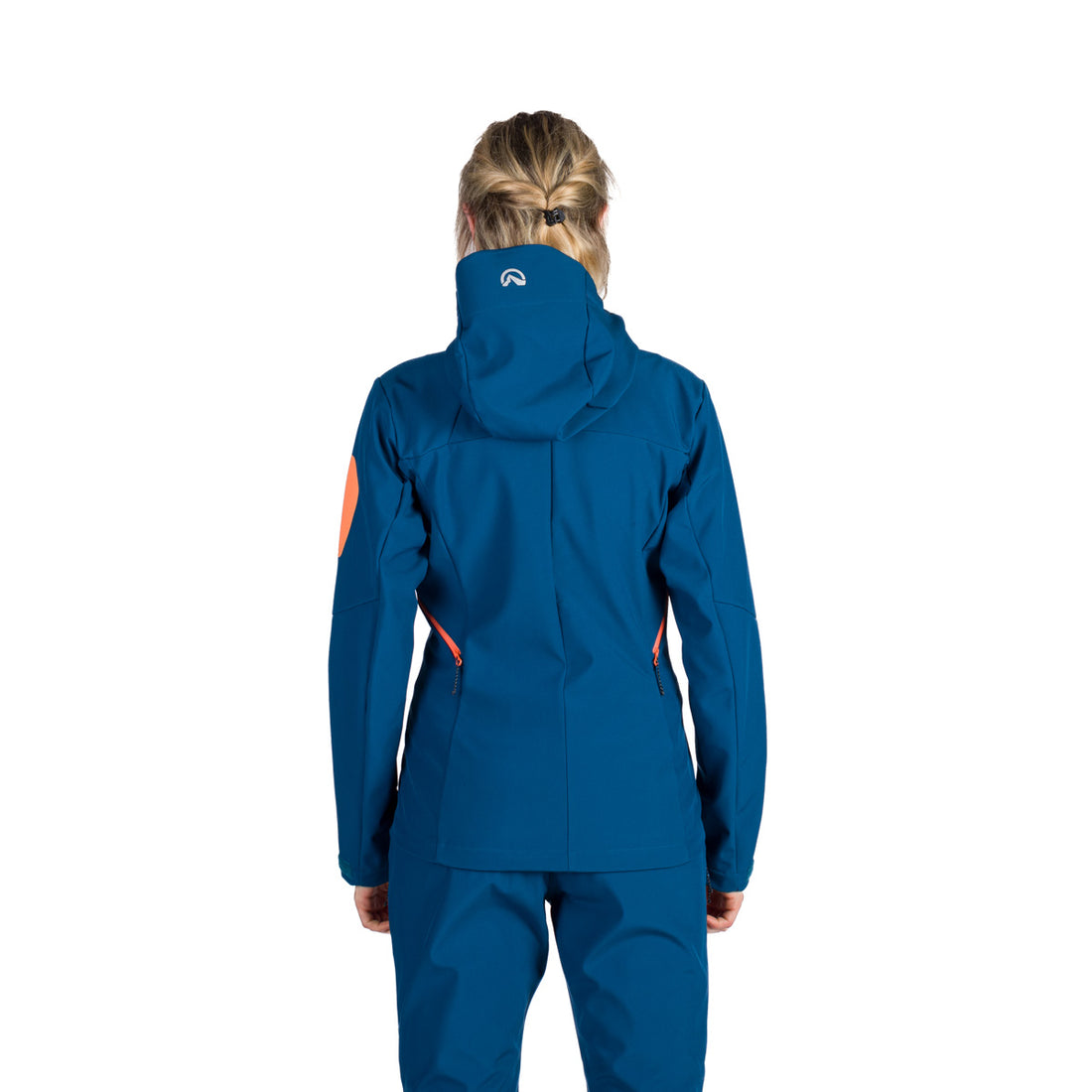  Women's outdoor softshell jacket with hood 3L ANGIE