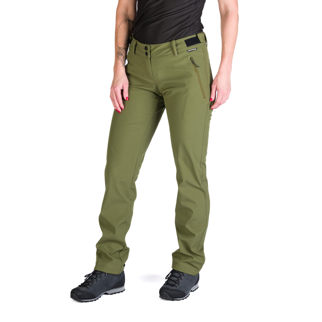 Women's outdoor softshell pants TAMI