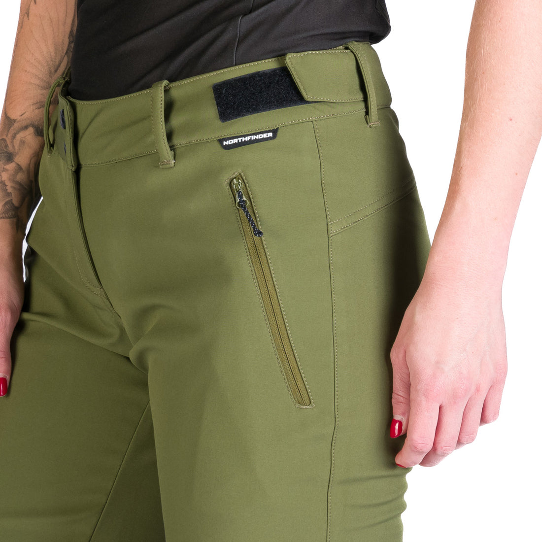Women's outdoor softshell pants TAMI