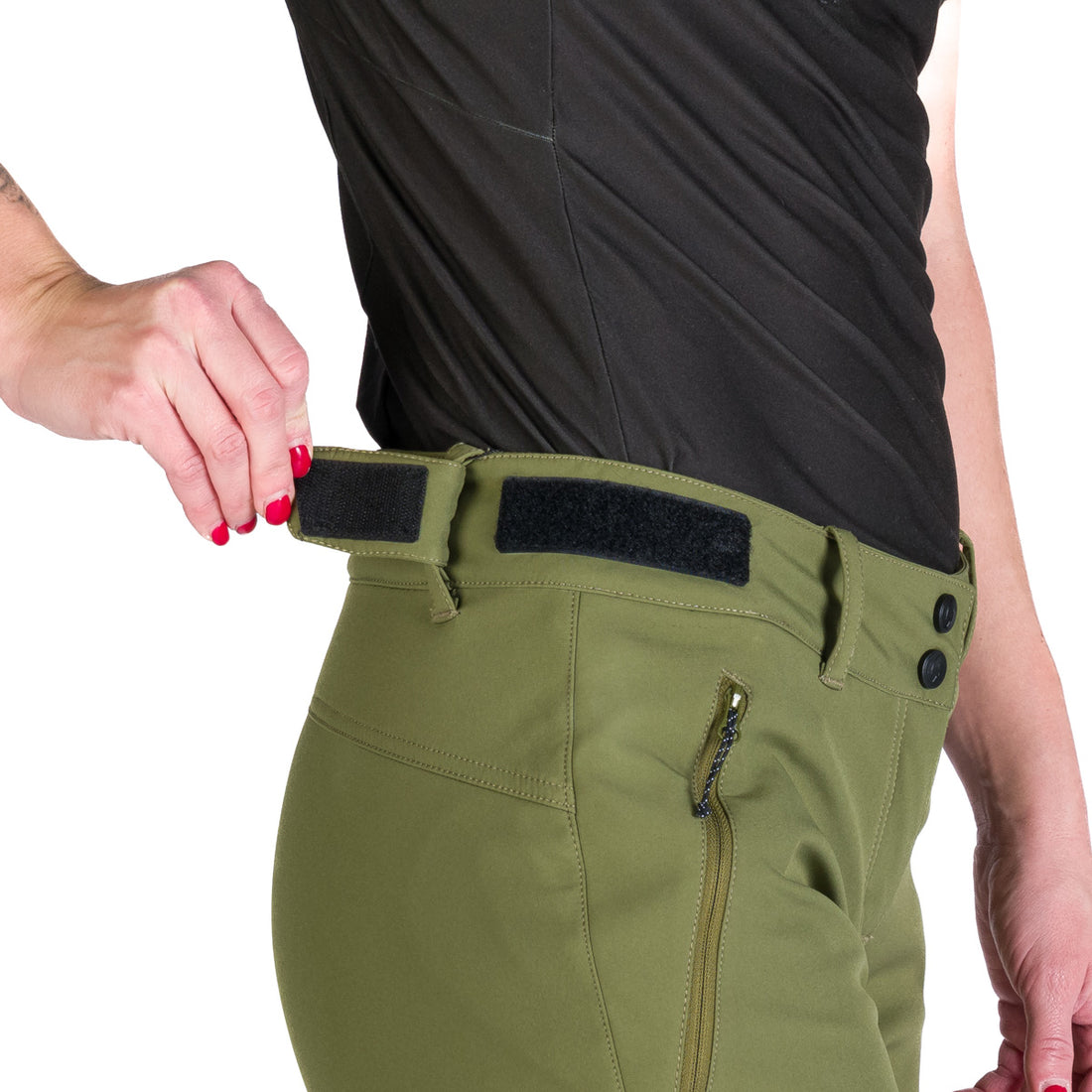 Women's outdoor softshell pants TAMI