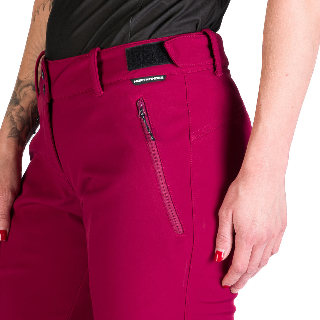Women's outdoor softshell pants TAMI