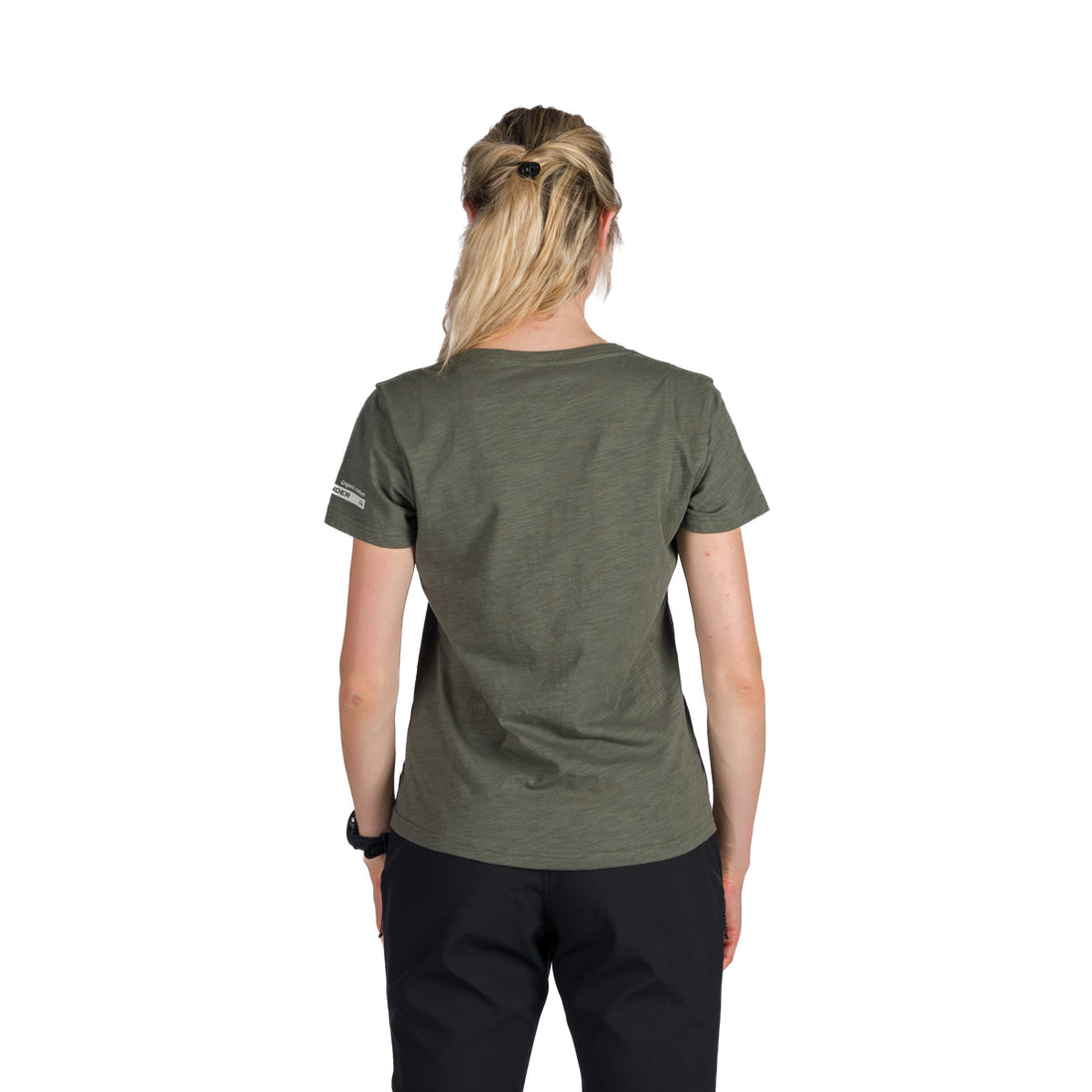  Women's outdoor T-shirt made of organic slub cotton AMIE
