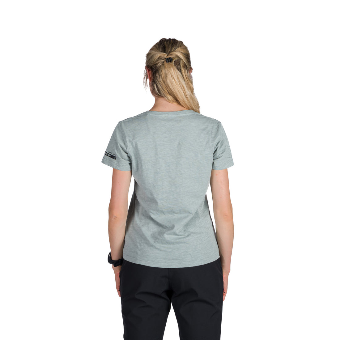  Women's outdoor T-shirt made of organic slub cotton AMIE