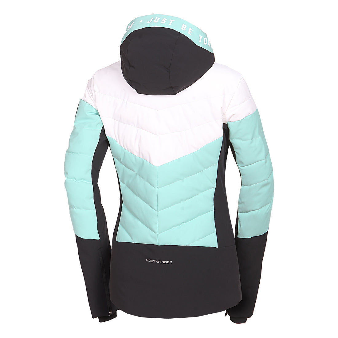 Women's quilted insulated ski jacket NANETTE
