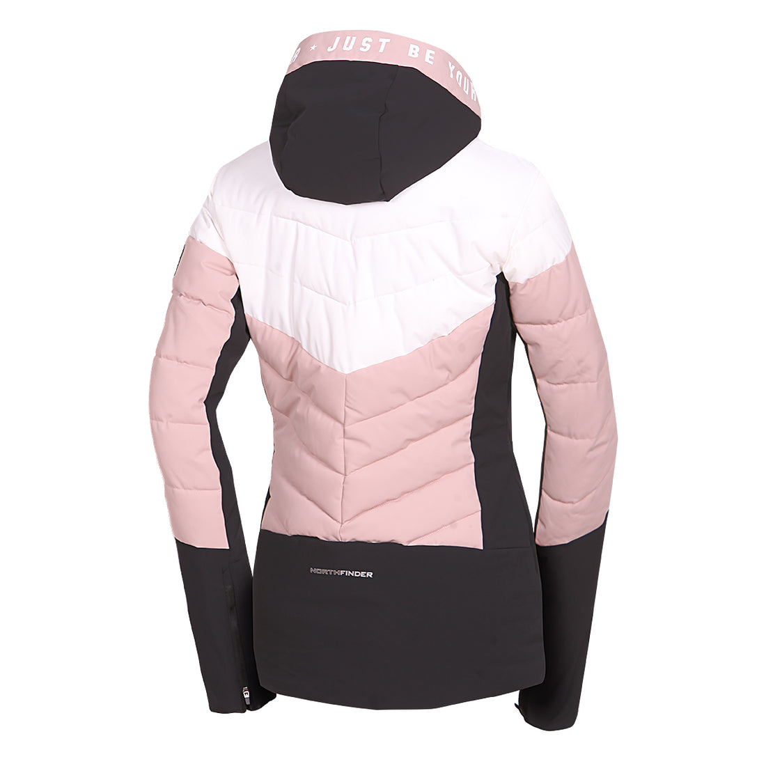 Women's quilted insulated ski jacket NANETTE