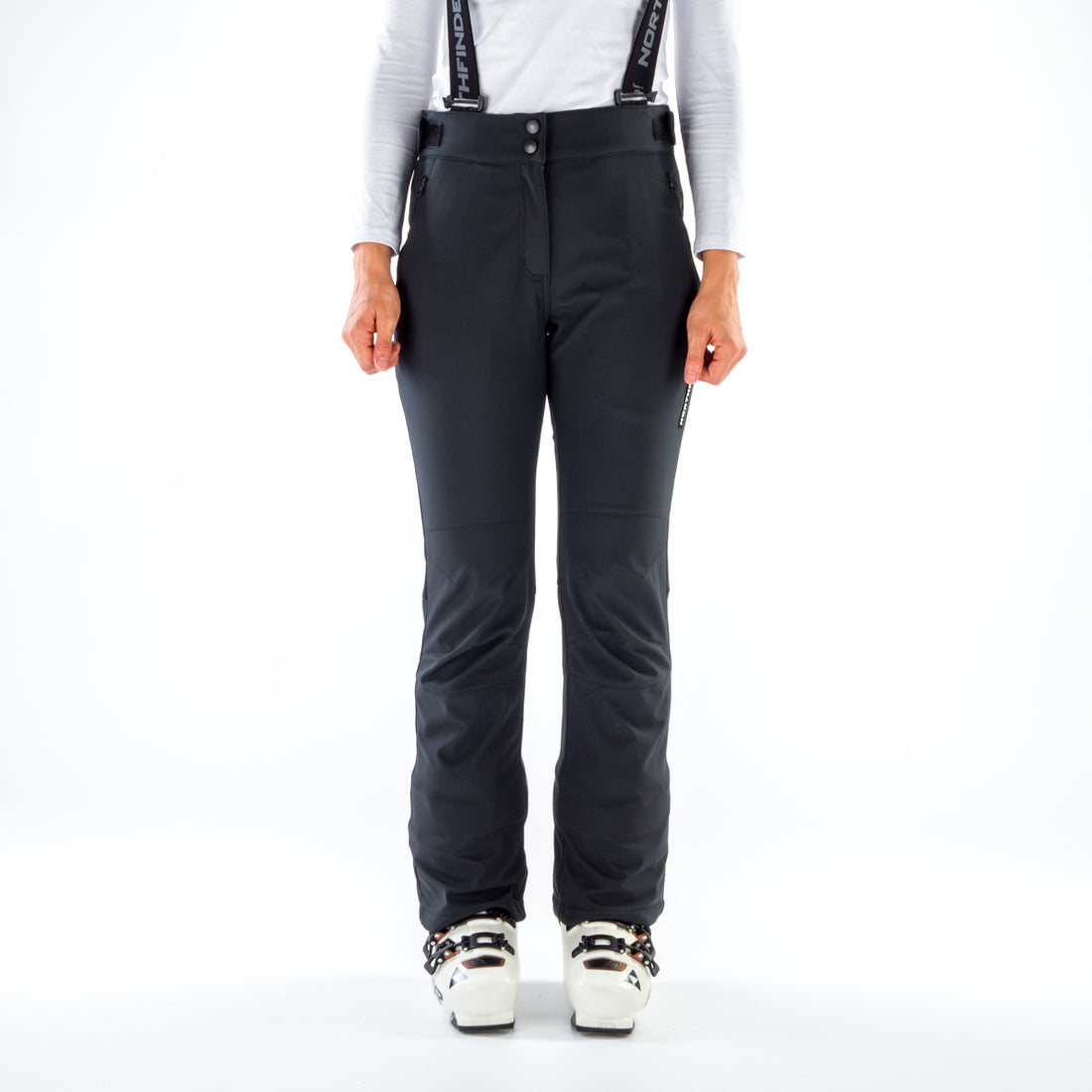 Women's ski-softshell pants for winter 3L GRACELYN