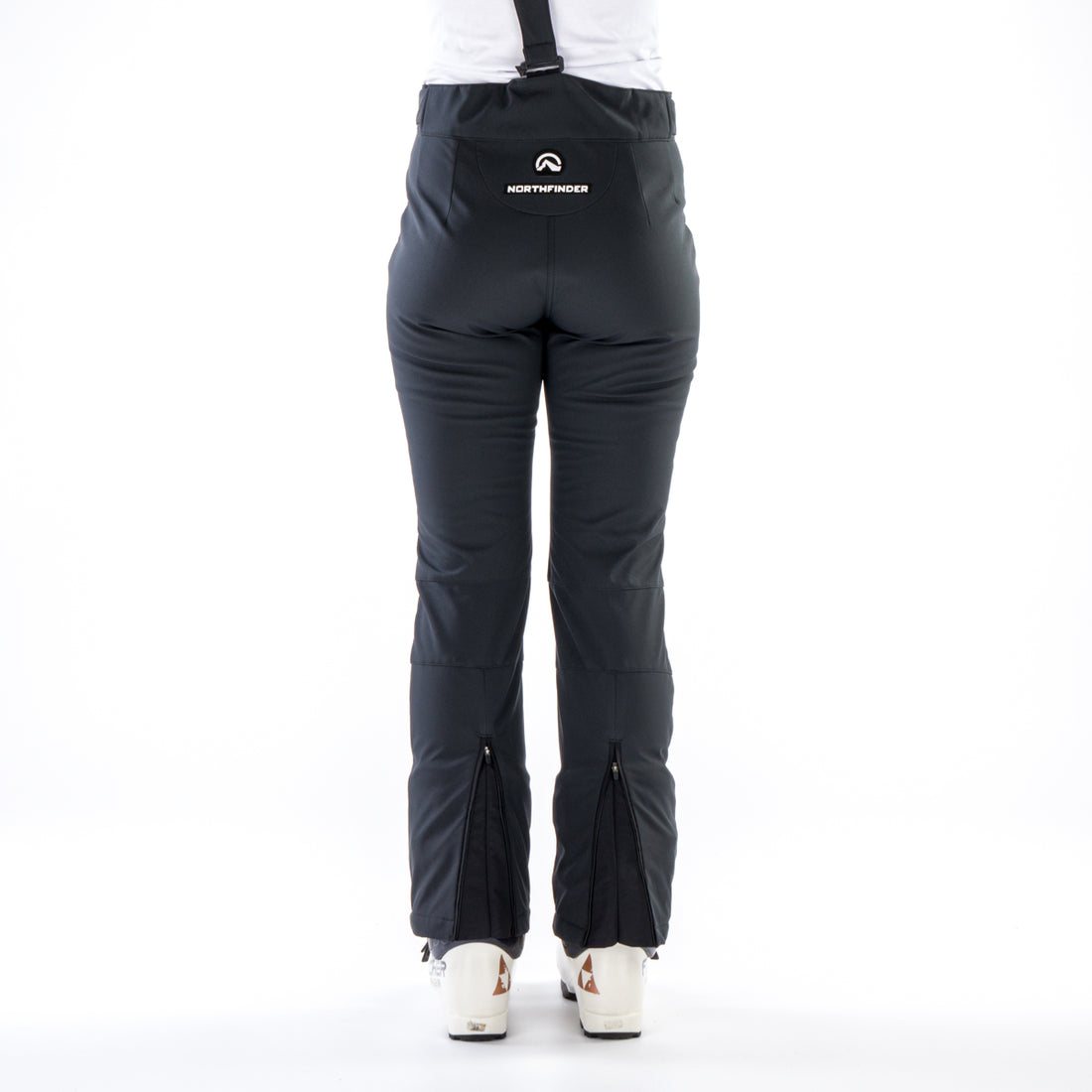 Women's ski-softshell pants for winter 3L GRACELYN