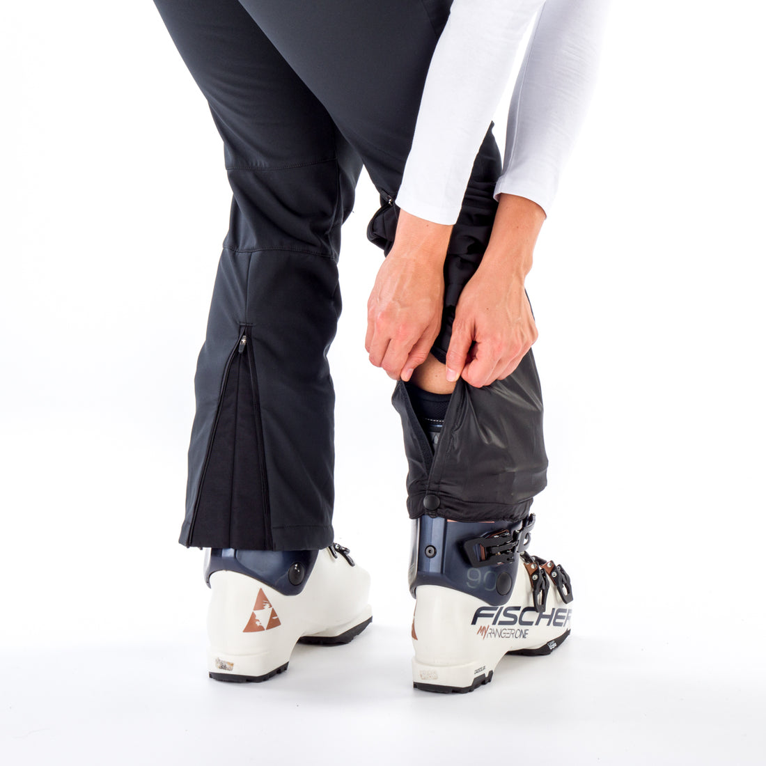 Women's ski-softshell pants for winter 3L GRACELYN