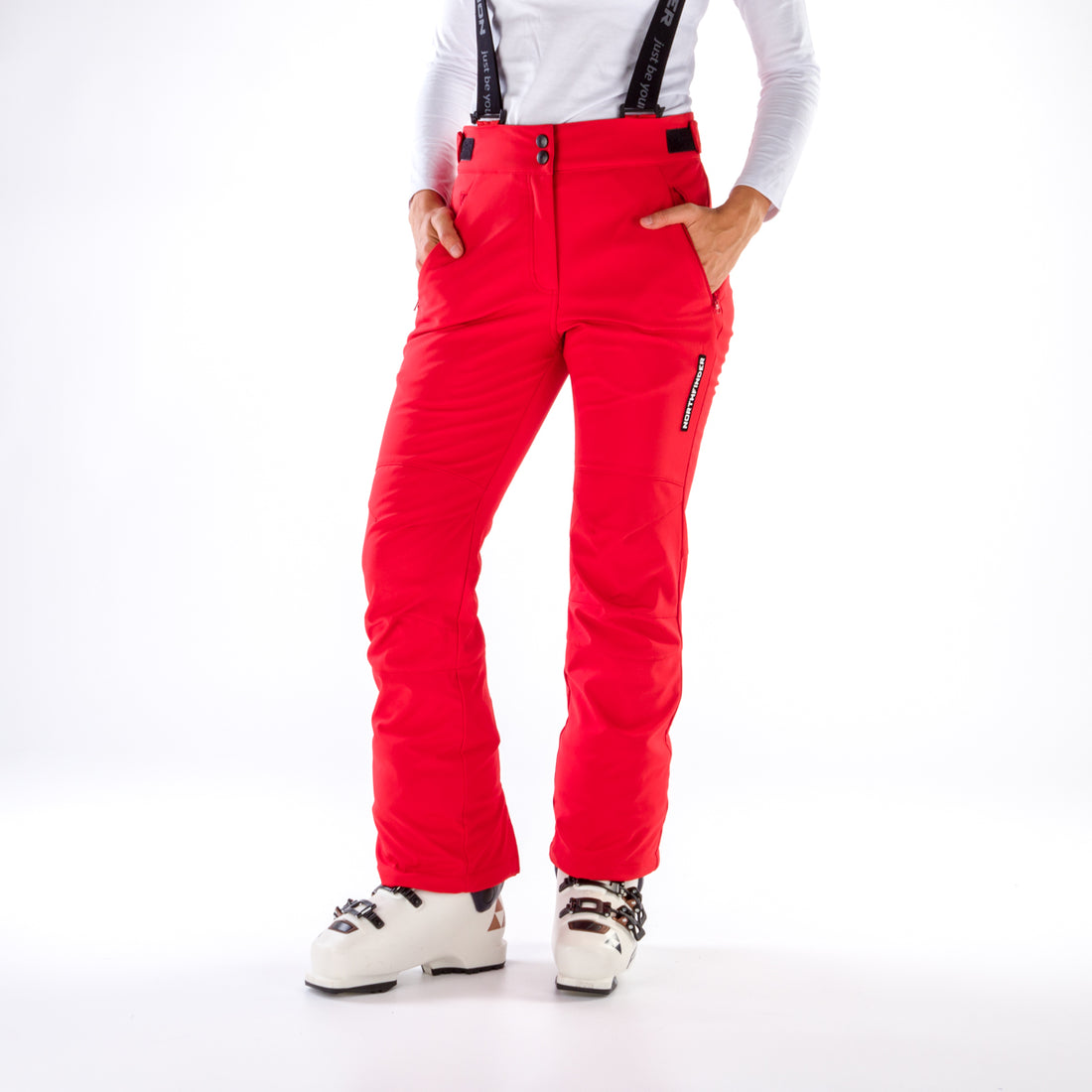 Women's ski-softshell pants for winter 3L GRACELYN