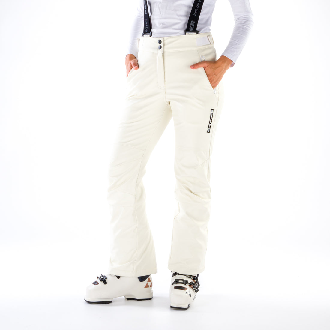 Women's ski-softshell pants for winter 3L GRACELYN