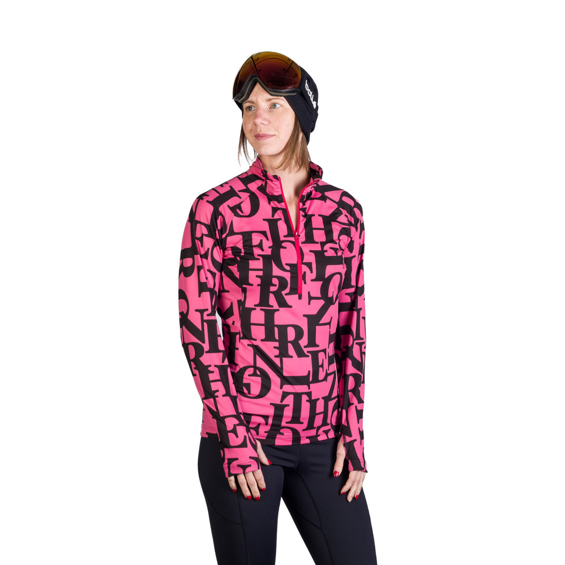 Women's ski technical sweater LORIE