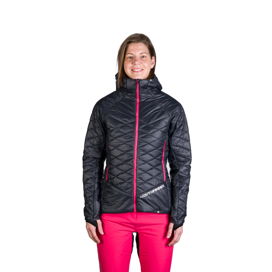 Women's ski-touring insulated jacket Primaloft® Gold OPALENA 1
