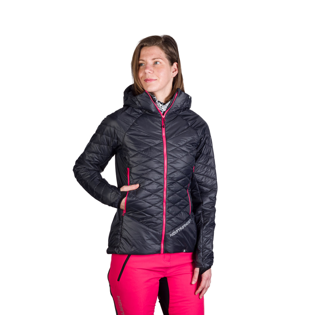 Women's ski-touring insulated jacket Primaloft® Gold OPALENA 1