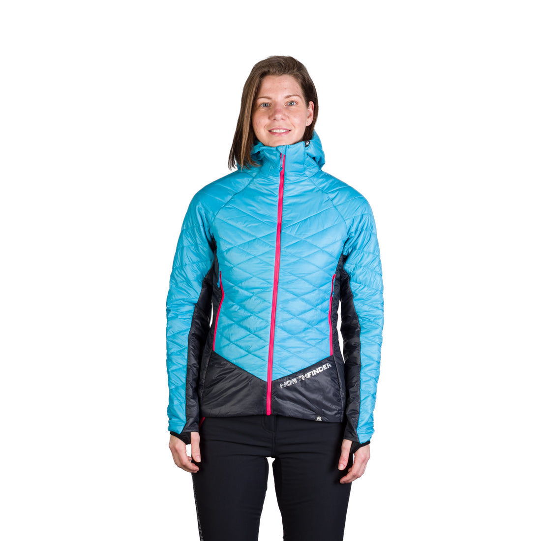 Women's ski-touring insulated jacket Primaloft® Gold OPALENA 1