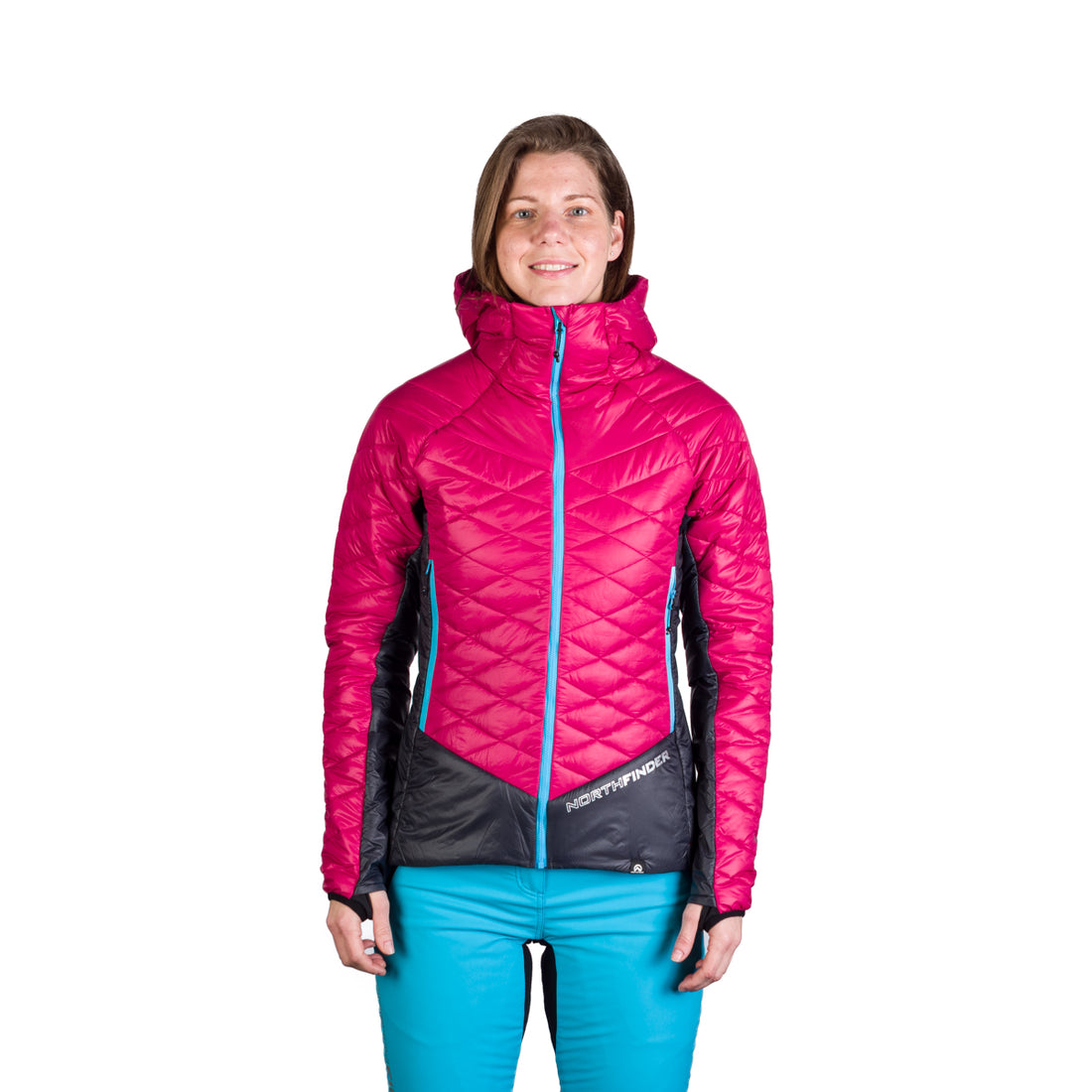 Women's ski-touring insulated jacket Primaloft® Gold OPALENA 1