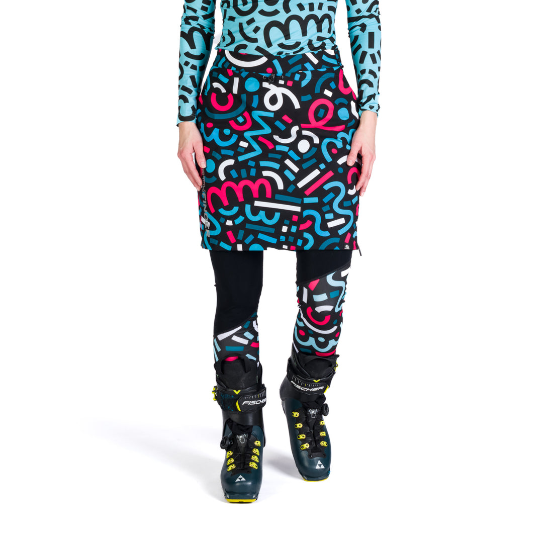 Women's ski-touring insulated skirt Polartec® Alpha® JARABA 4