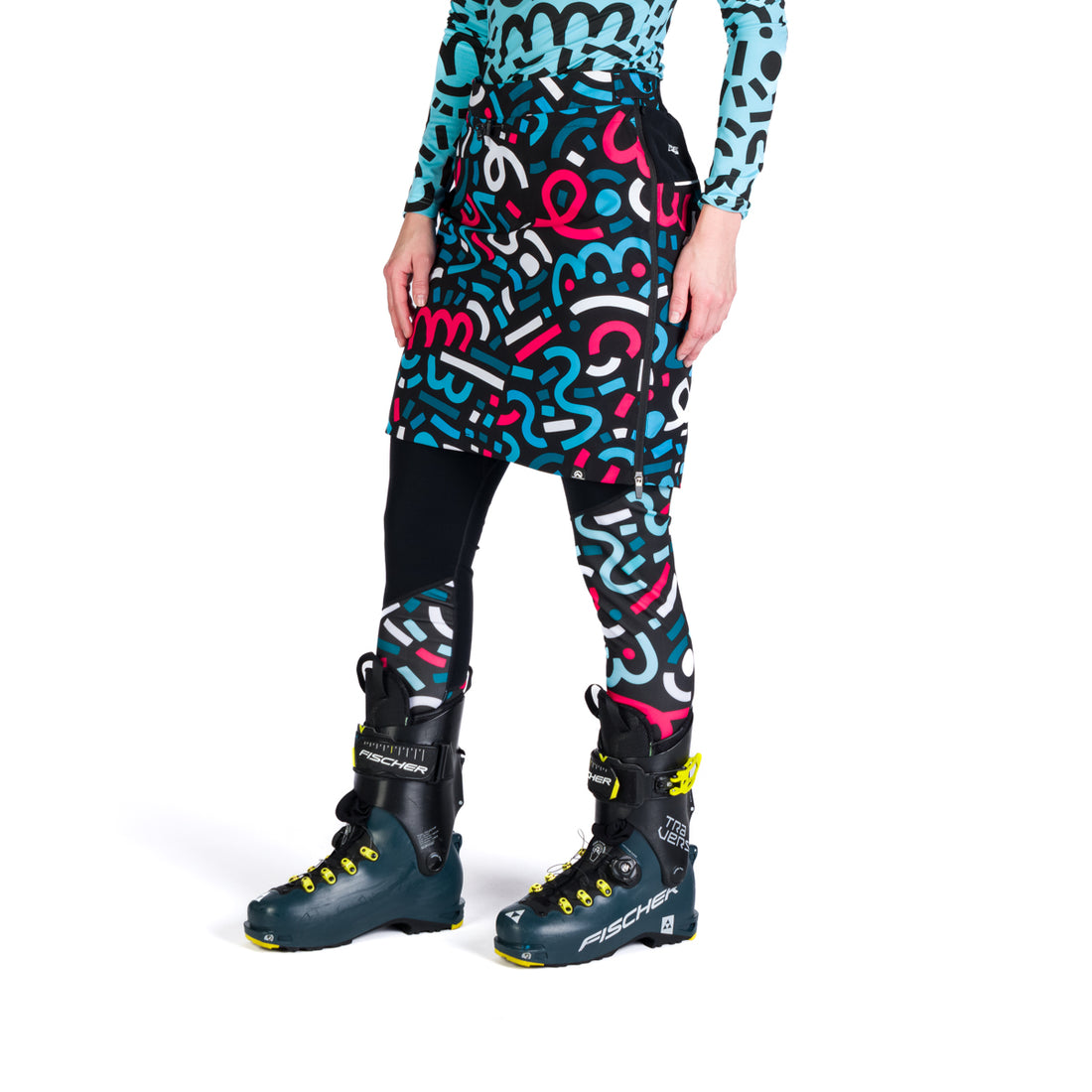 Women's ski-touring insulated skirt Polartec® Alpha® JARABA 4